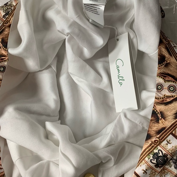 CAMILLA *Mind Your Manor* ascot tie mini beach boho bag purse SOLD OUT - Picture 7 of 11